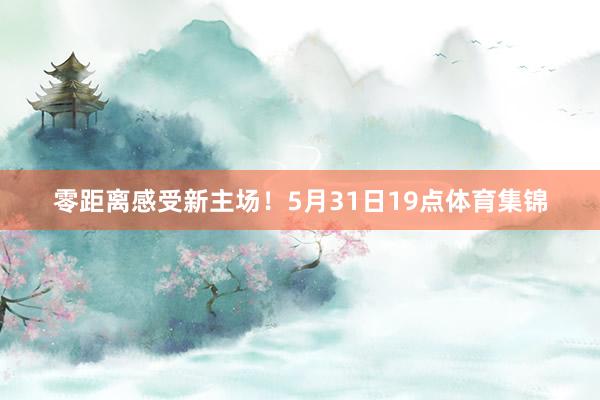 零距离感受新主场！5月31日19点体育集锦