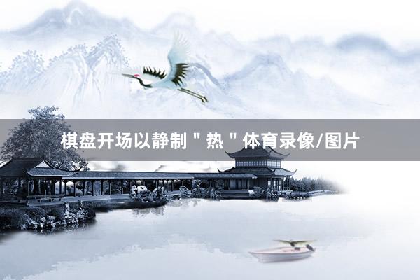 棋盘开场　　以静制＂热＂体育录像/图片