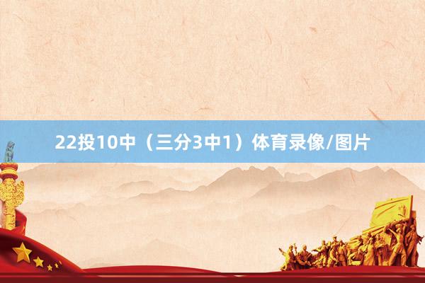 22投10中（三分3中1）体育录像/图片