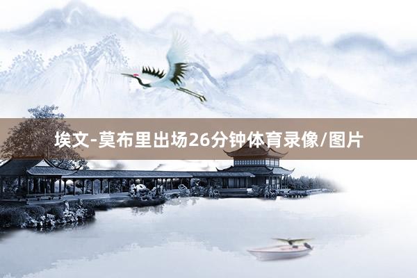 埃文-莫布里出场26分钟体育录像/图片