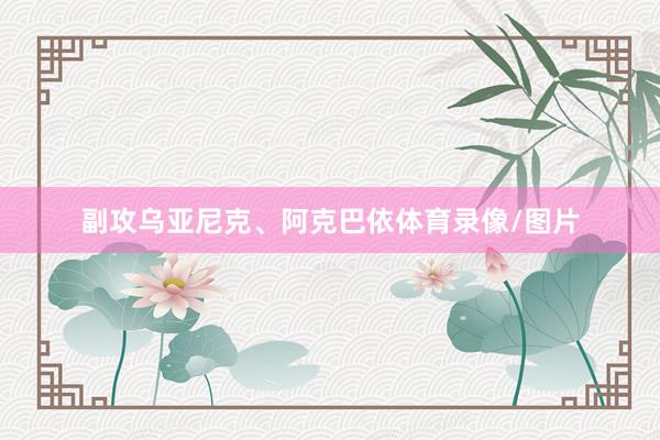 副攻乌亚尼克、阿克巴依体育录像/图片
