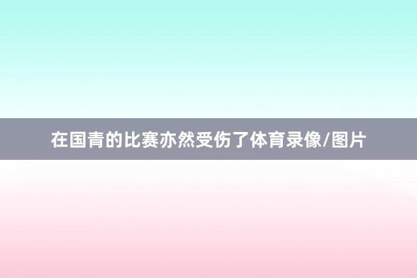 在国青的比赛亦然受伤了体育录像/图片