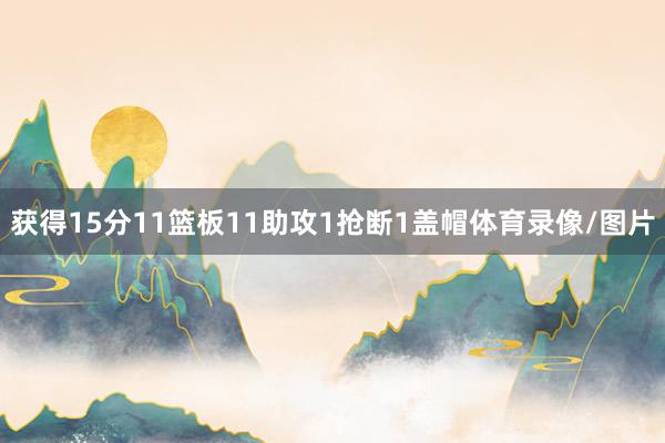 获得15分11篮板11助攻1抢断1盖帽体育录像/图片