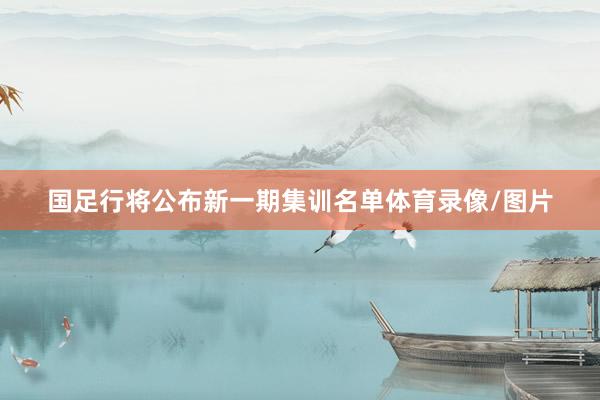 国足行将公布新一期集训名单体育录像/图片